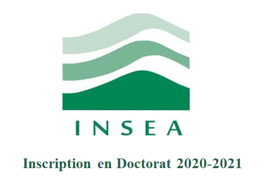 Résultats définitifs d'inscription au Cycle doctoral de l'INSEA (2020-2021)