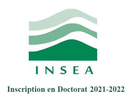 Appel à candidatures pour le Cycle du Doctorat à l'INSEA (2021-2022)