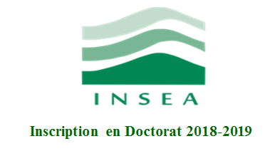 Lancement des inscriptions en Doctorat pour 2018-2019 à l'INSEA